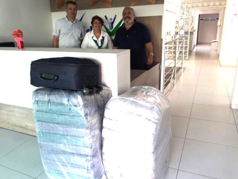 Loja Maçônica Acacia do Sul de Minas - Varginha - Doação de Cobertores